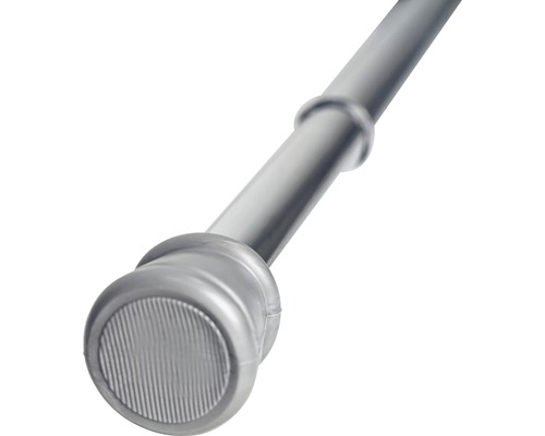 Bară perdeluță telescopică 23/26 mm crom 80-130 cm Bară extensibilă pentru perdea de duș din metal