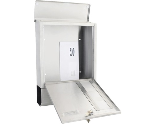 Cutie poștală deschisă cu încuietoare