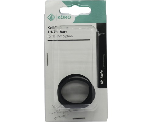 Garnitură de etanșare Körö 1 1/4 inch dură pentru sifon de 32 milimetri în ambalaj