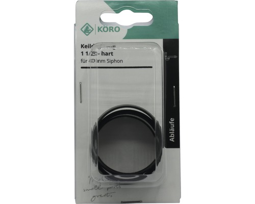 Garnitură pană KÖRO 1 1/2 inch dură pentru sifon de 40 milimetri în ambalaj