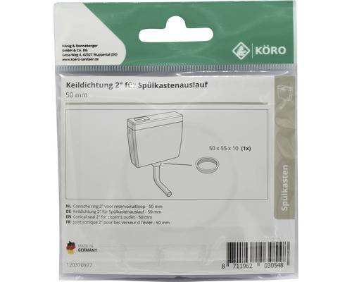 Garnitură conică doi țoli pentru ieșirea rezervorului, cincizeci milimetri