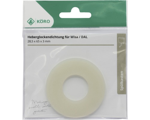 Garnitură clopot de ridicare pentru Wisa și DAL 28,5 x 65 x 3 milimetri în ambalaj