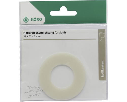 KÖRO Garnitură clopot de ridicare pentru Sanit, 31 x 62 x 2 mm