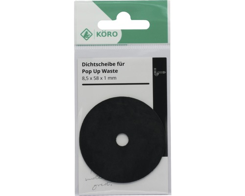 Șaibă de etanșare pentru ventil pop-up, 8,5 x 58 x 1 mm