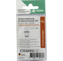 Köro garnitură de înaltă presiune pentru piuliță de racord 3/8 inch, 9x14x2 milimetri