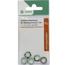 Garnitură de înaltă presiune pentru piuliță de racord 3/8 inch, 9x14x2 milimetri