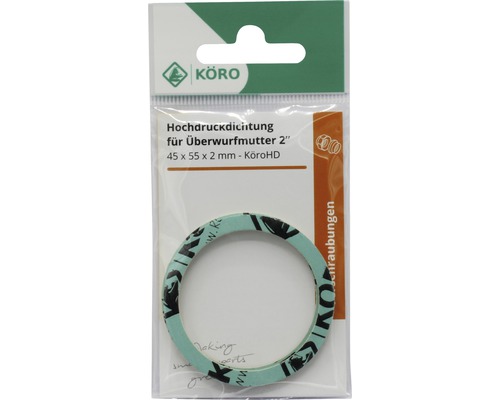 Garnitură de înaltă presiune pentru piuliță olandeză de 2 inch, 45 x 55 x 2 milimetri în blister