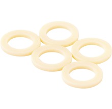 Cinci șaibe din plastic