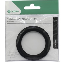 Garnituri Köro scurgere PVC negru 1 1/2"-thumb-2