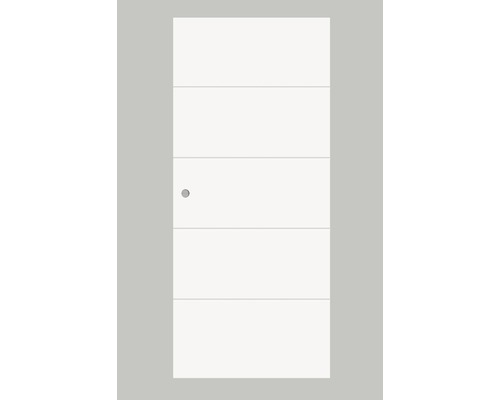 Foaie de ușă glisantă Pertura Perla 05 alb 95x203 cm