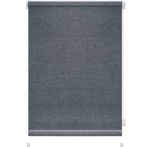 Rulou gri din material textil pentru ferestre