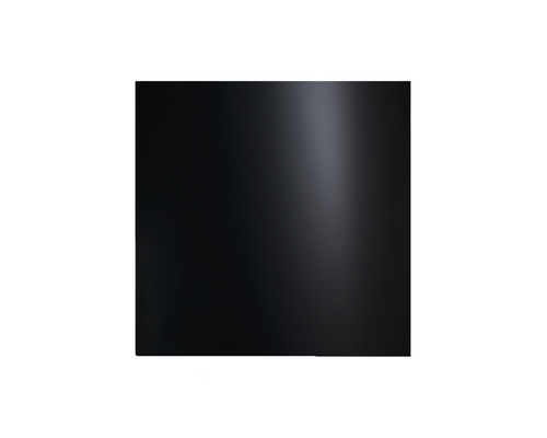 Tablă magnetică din sticlă, neagră, 30x30 cm