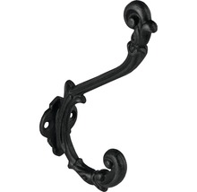 Cârlig de haine din metal cu design floral