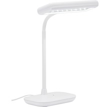 Lampă de birou cu LED integrat Briloner 7,5W 800 lumeni, albă-thumb-2