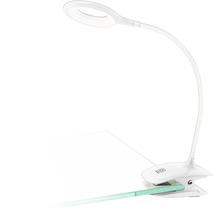 Lampă de birou cu LED integrat Cabado 3W 80 lumeni, albă, alimentare USB și acumulator Li-Ion 500mAh