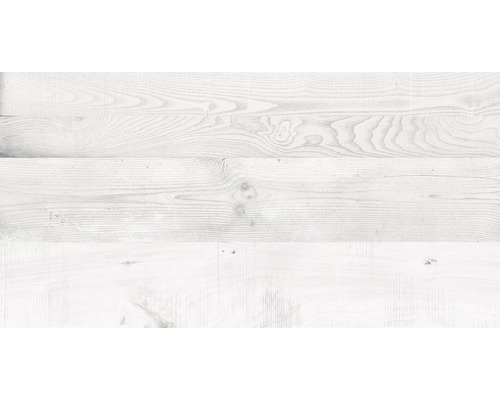 Gresie interior porțelanată rectificată Forest Wood Bianco 60x120 cm