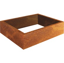 Jardinieră dreptunghiulară din metal