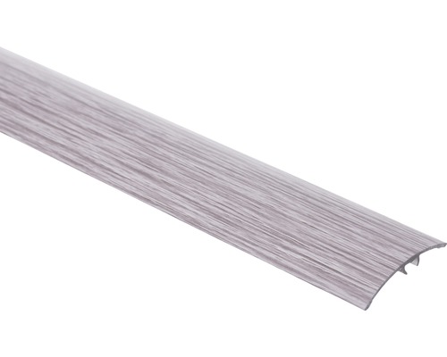Profil trecere SKANDOR alu stejar metalic 40x2700 mm Profil pentru podea cu decor de lemn