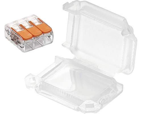 Cutii legături electrice Grothe Happy Joint 41x28x19 mm, cu gel, rezistente la scufundare și raze UV, pachet 4 bucăți