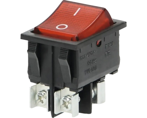 Întrerupător de alimentare unipolar cu comutator basculant