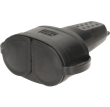 Cuplă prelungitoare cu contact de protecție pentru exterior