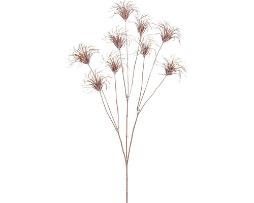 Plantă artificială Ramură de Clematis 73 cm roz