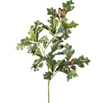 Plantă artificială Ramură de stejar H 70 cm verde-thumb-0