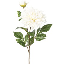 Floare artificială Dalie H 78 cm crem-thumb-0