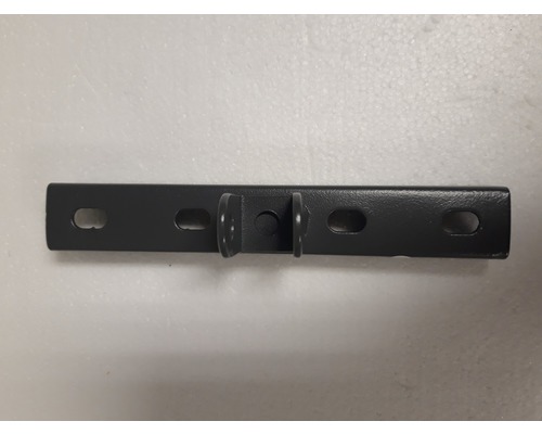 Suport metalic negru cu găuri de fixare