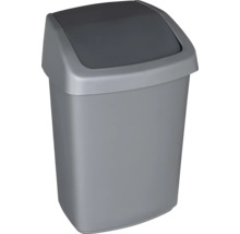 Coș de gunoi din plastic cu capac oscilant