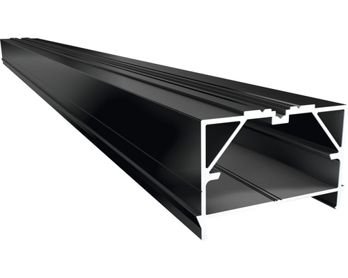 Fundație terasă Karl&Rubner aluminiu 4000x64x45 mm Isostep clip Profil din aluminiu în formă de cutie