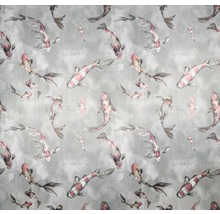 Model cu crap Koi pe material textil