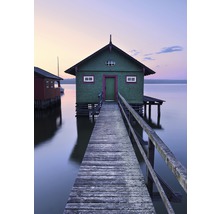Fototapet vlies SHX4-019 The green boat house 200x280 cm