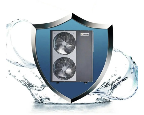 Pompă de căldură Formello cu două ventilatoare într-un scut