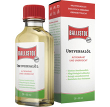 Ulei universal Ballistol, sticlă de 50 ml și ambalaj