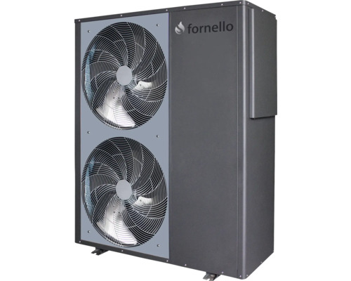 Pompă de căldură aer-apă pentru încălzire și răcire FORNELLO ECO Green 22 kW, alimentare trifazată + inverter R32 ERP A+++ și compresor rotativ Panasonic