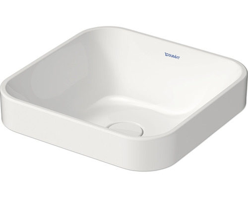 Lavoar pe blat DURAVIT Happy D.2 Plus 40x40 cm alb