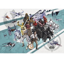 Colaj Star Wars cu personaje și nave spațiale