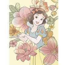 Ilustrație cu Albă ca Zăpada înconjurată de flori