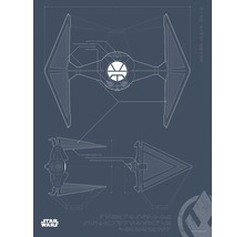 Planul unui TIE fighter din Star Wars