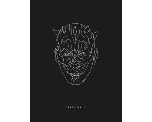 Desen cu linii Darth Maul