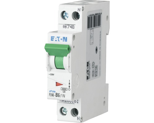 Disjunctor electric modular Eaton xPole 1P+N 20A 6kA, | HORNBACH