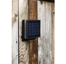 Lumină solară pătrată pentru montare pe perete de lemn