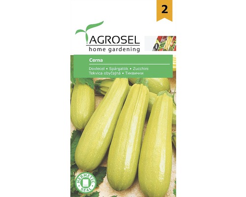 Semințe legume Agrosel dovlecel Cerna PG2