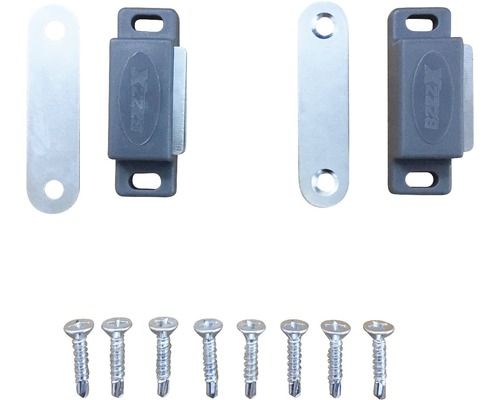 Opritor magnetic, gri, set 2 buc.