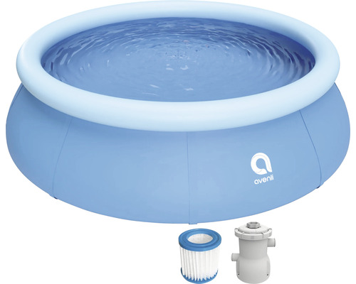 Piscină gonflabilă cu pompă de filtrare și cartuș filtrant