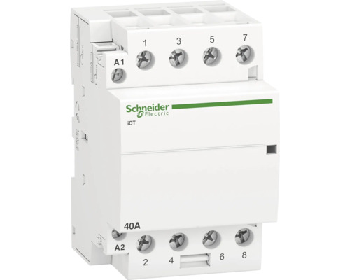 Contactor modular Schneider ACTI9 4P 40A, pentru tablouri electrice