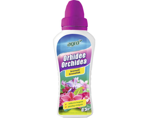 Îngrășământ lichid Agro pentru orhidee 0,5 l Îngrășământ lichid Agro pentru orhidee 0,5 l