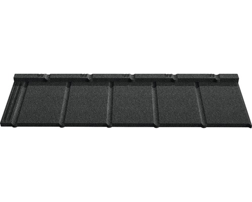 Țiglă metalică Novatik Natura Slate 1315x420 mm Dark Moon Țiglă din argilă