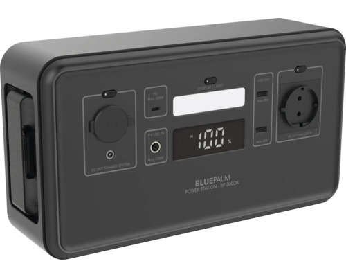 Stație de alimentare portabilă Bluepalm BP-3000K cu diverse conexiuni